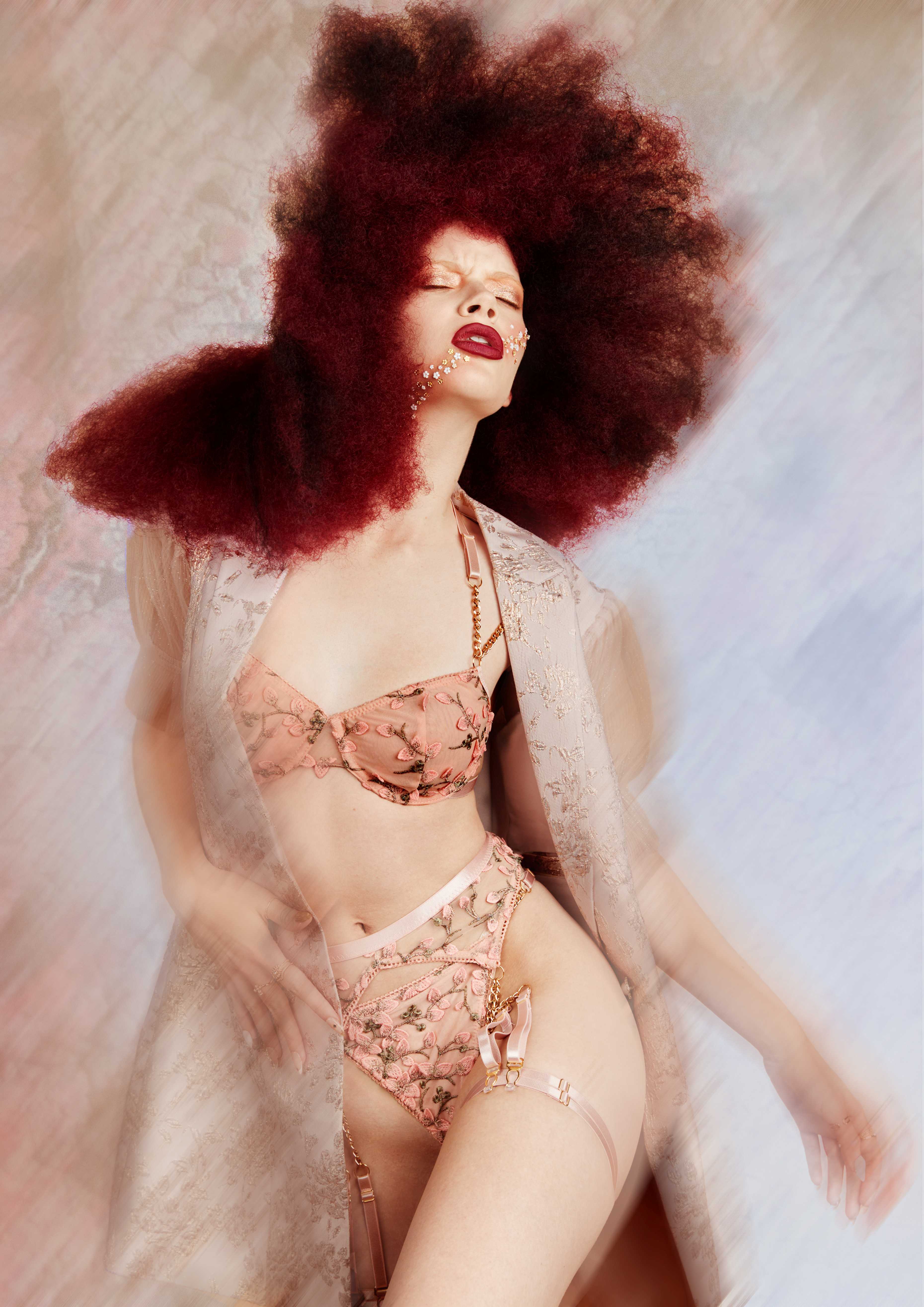 Red Textured Hair - Bill Tsiknaris & Team - Emerge Collection